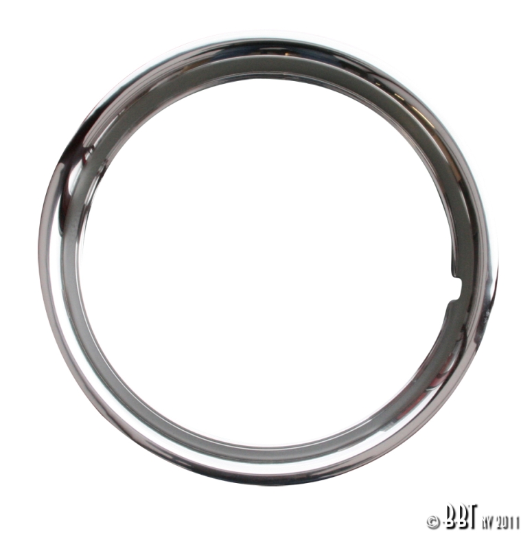 Stainless Steel 15" Solid Wheel Beauty Rings Cool Air VW